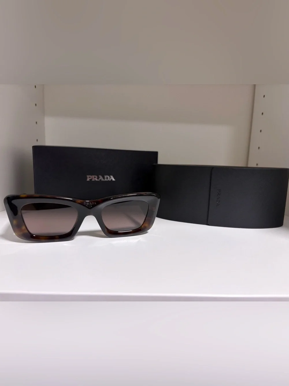 Prada Women's Tortoiseshell Sunglasses